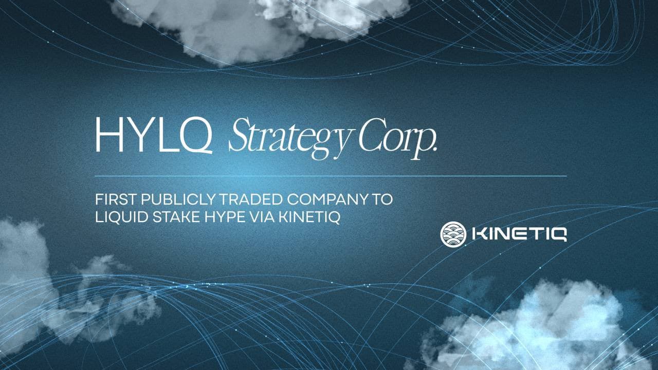 HYLQ ENTERS INTO LETTER OF INTENT WITH KINETIQ RESEARCH PTE LTD.