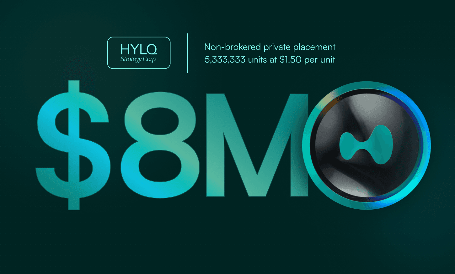 HYLQ Announces Private Placement